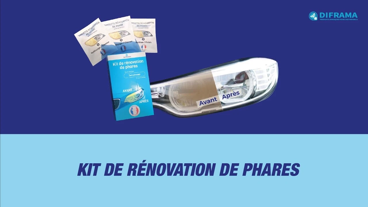 Poster de la vidéo - Logo Diframa® - Kit de rénovation de phares